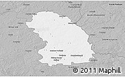 Gray 3D Map of Sokolow Podlaski