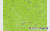Physical Map of Sokolow Podlaski