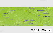 Physical Panoramic Map of Sokolow Podlaski