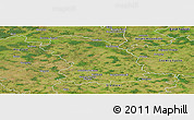 Satellite Panoramic Map of Sokolow Podlaski