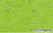 Physical 3D Map of Wyszkow