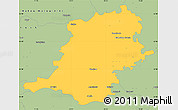 Savanna Style Simple Map of Wyszkow