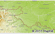 Physical 3D Map of Glubczyce
