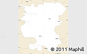 Classic Style Simple Map of Debica