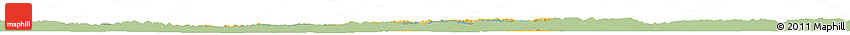 Savanna Style Horizon Map of Podkarpackie, single color outside