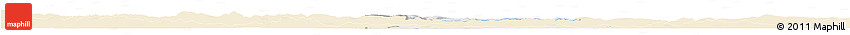 Classic Style Horizon Map of Jaslo, single color outside