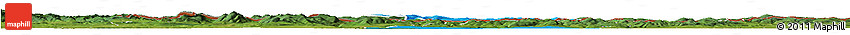 Political Horizon Map of Jaslo, satellite outside