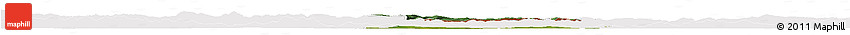 Satellite Horizon Map of Jaslo, cropped outside
