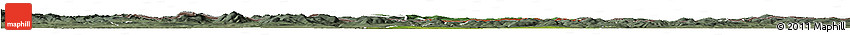Satellite Horizon Map of Jaslo, semi-desaturated