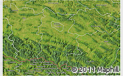 Satellite 3D Map of Krosno I