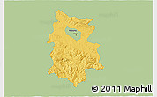 Savanna Style 3D Map of Krosno I, single color outside