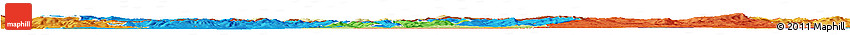 Physical Horizon Map of Krosno I, political outside