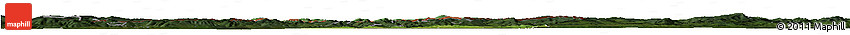 Satellite Horizon Map of Krosno I, darken