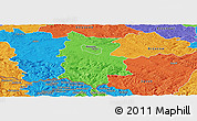 Political Panoramic Map of Krosno I