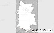Gray Simple Map of Krosno I