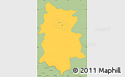 Savanna Style Simple Map of Krosno I