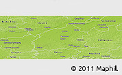 Physical Panoramic Map of Mielec