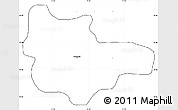 Blank Simple Map of Przemysl