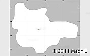 Gray Simple Map of Przemysl
