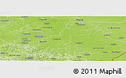 Physical Panoramic Map of Przeworsk