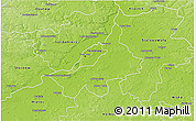 Physical 3D Map of Tarnobrzeg I