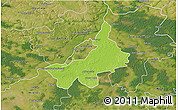 Physical 3D Map of Tarnobrzeg I, satellite outside