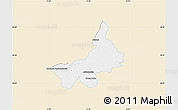 Classic Style Map of Tarnobrzeg I, single color outside