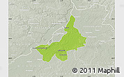 Physical Map of Tarnobrzeg I, lighten, semi-desaturated