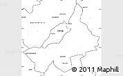 Blank Simple Map of Tarnobrzeg I