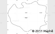 Blank Simple Map of Bialystok