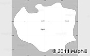 Gray Simple Map of Bialystok