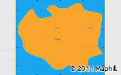 Political Simple Map of Bialystok