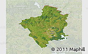 Satellite 3D Map of Suwalki I, lighten