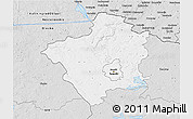Silver Style 3D Map of Suwalki I