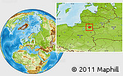 Physical Location Map of Suwalki I