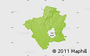 Physical Map of Suwalki I, single color outside