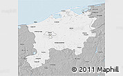 Gray 3D Map of Slupsk I