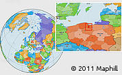Political Location Map of Tczew