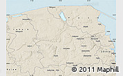 Shaded Relief Map of Wejherowo
