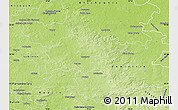 Physical Map of Myszkow
