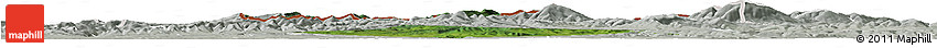 Satellite Horizon Map of Zywiec, lighten, semi-desaturated