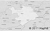 Silver Style 3D Map of Staszow