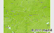 Physical Map of Lidzbark Warminski