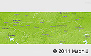 Physical Panoramic Map of Lidzbark Warminski