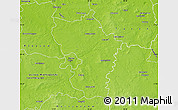 Physical Map of Kalisz I