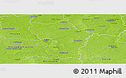 Physical Panoramic Map of Kalisz I