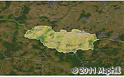 Satellite 3D Map of Rawicz, darken