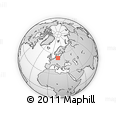 Outline Map of Gryfice