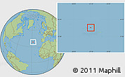 Savanna Style Location Map of Angra do Heroismo