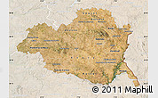 Satellite Map of Alentejo Central, lighten